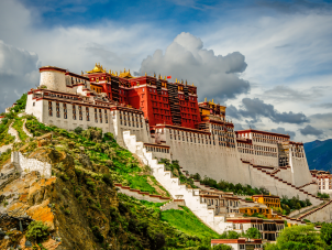 Potala Palace in Lhasa, Tibet